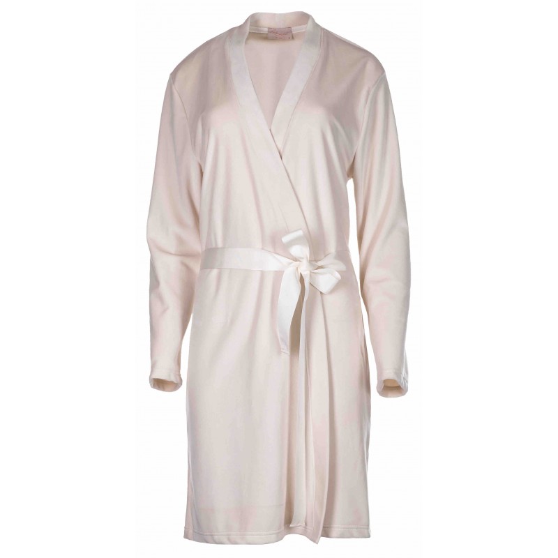 W1043 - Champagne - ROBE FLUFFY SOFT- (W1043) W1043 - Champagne - ROBE FLUFFY SOFT- (W1043)