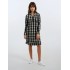 W1048 - Type - NIGHTDRESS BLACK PLAID- (W1048)