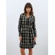 W1048 - Type - NIGHTDRESS BLACK PLAID- (W1048) W1048 - Type - NIGHTDRESS BLACK PLAID- (W1048)