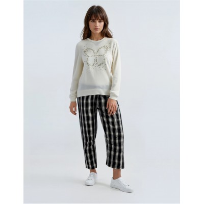 W1050 - Type - PYJAMA BLACK PLAID- (W1050)