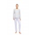 W1060 - Grey Charcoal - PYJAMA MELANGE SOLID- (W1060)