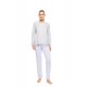 W1060 - Grey Charcoal - PYJAMA MELANGE SOLID- (W1060) W1060 - Grey Charcoal - PYJAMA MELANGE SOLID- (W1060)