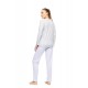 W1060 - Grey Charcoal - PYJAMA MELANGE SOLID- (W1060) W1060 - Grey Charcoal - PYJAMA MELANGE SOLID- (W1060)