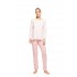 W1060 - Pink Glow - PYJAMA MELANGE SOLID- (W1060)