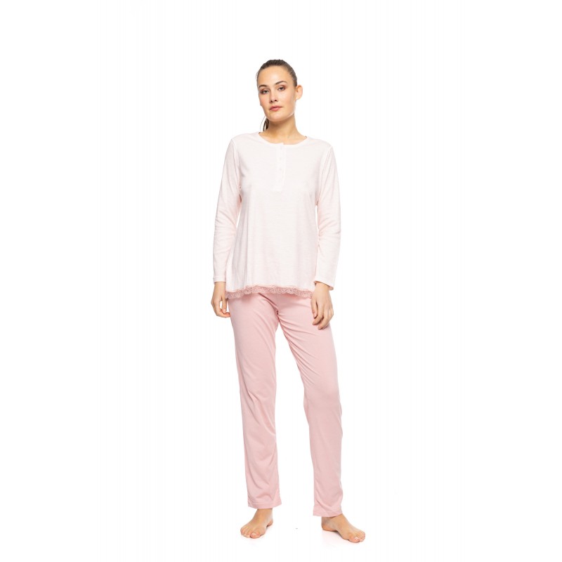 W1060 - Pink Glow - PYJAMA MELANGE SOLID- (W1060) W1060 - Pink Glow - PYJAMA MELANGE SOLID- (W1060)