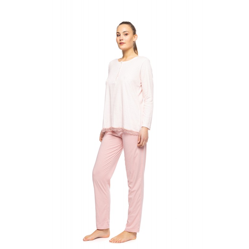 W1060 - Pink Glow - PYJAMA MELANGE SOLID- (W1060) W1060 - Pink Glow - PYJAMA MELANGE SOLID- (W1060)