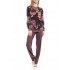 W1111 - Type - PYJAMA PURPLE FLOWERS- (W1111)