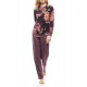 W1111 - Type - PYJAMA PURPLE FLOWERS- (W1111)