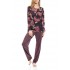 W1117 - Type - PYJAMA PURPLE FLOWERS- (W1117)