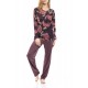 W1117 - Type - PYJAMA PURPLE FLOWERS- (W1117) W1117 - Type - PYJAMA PURPLE FLOWERS- (W1117)