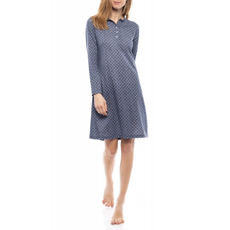 W1121 - Type - NIGHTGOWN BLUE JEAN- (W1121) W1121 - Type - NIGHTGOWN BLUE JEAN- (W1121)