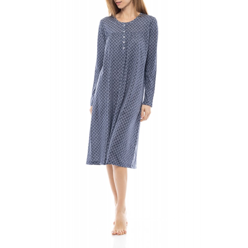 W1124 - Type - NIGHTGOWN CLASSIC BLUE JEAN- (W1124) W1124 - Type - NIGHTGOWN CLASSIC BLUE JEAN- (W1124)