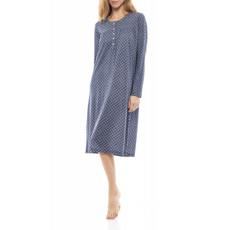 W1124 - Type - NIGHTGOWN CLASSIC BLUE JEAN- (W1124) W1124 - Type - NIGHTGOWN CLASSIC BLUE JEAN- (W1124)
