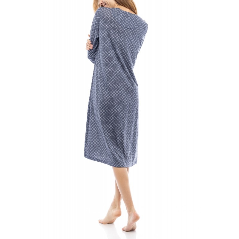 W1124 - Type - NIGHTGOWN CLASSIC BLUE JEAN- (W1124) W1124 - Type - NIGHTGOWN CLASSIC BLUE JEAN- (W1124)