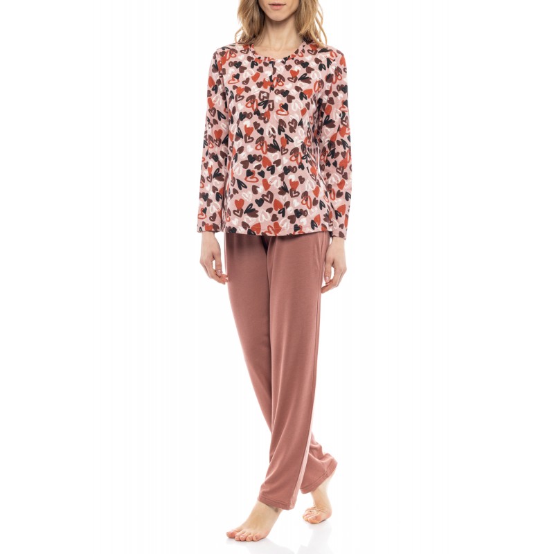 W1157 - Type - PYJAMA PINK HEART- (W1157) W1157 - Type - PYJAMA PINK HEART- (W1157)
