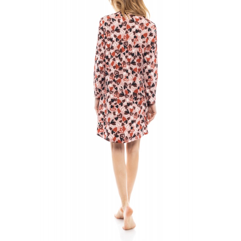 W1158 - Type - NIGHTGOWN PINK HEART- (W1158) W1158 - Type - NIGHTGOWN PINK HEART- (W1158)