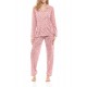 W1159 - Type - PYJAMA BUTTONED PINK LEO- (W1159) W1159 - Type - PYJAMA BUTTONED PINK LEO- (W1159)