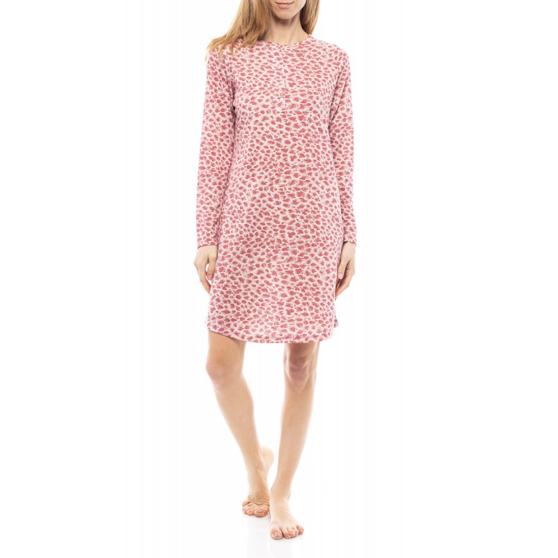 W1163 - Type - NIGHTGWON PINK LEO- (W1163) W1163 - Type - NIGHTGWON PINK LEO- (W1163)
