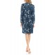 W1166 - Type - NIGHTGOWN BLUE LEAF- (W1166) W1166 - Type - NIGHTGOWN BLUE LEAF- (W1166)