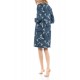 W1166 - Type - NIGHTGOWN BLUE LEAF- (W1166) W1166 - Type - NIGHTGOWN BLUE LEAF- (W1166)