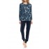 W1167 - Type - PYJAMA BLUE LEAF- (W1167)
