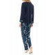 W1168 - Type - PYJAMA BLUE LEAF- (W1168) W1168 - Type - PYJAMA BLUE LEAF- (W1168)