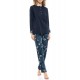 W1168 - Type - PYJAMA BLUE LEAF- (W1168) W1168 - Type - PYJAMA BLUE LEAF- (W1168)