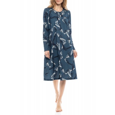W1169 - Type - NIGHTGOWN BLUE LEAF CLASSIC- (W1169) W1169 - Type - NIGHTGOWN BLUE LEAF CLASSIC- (W1169)