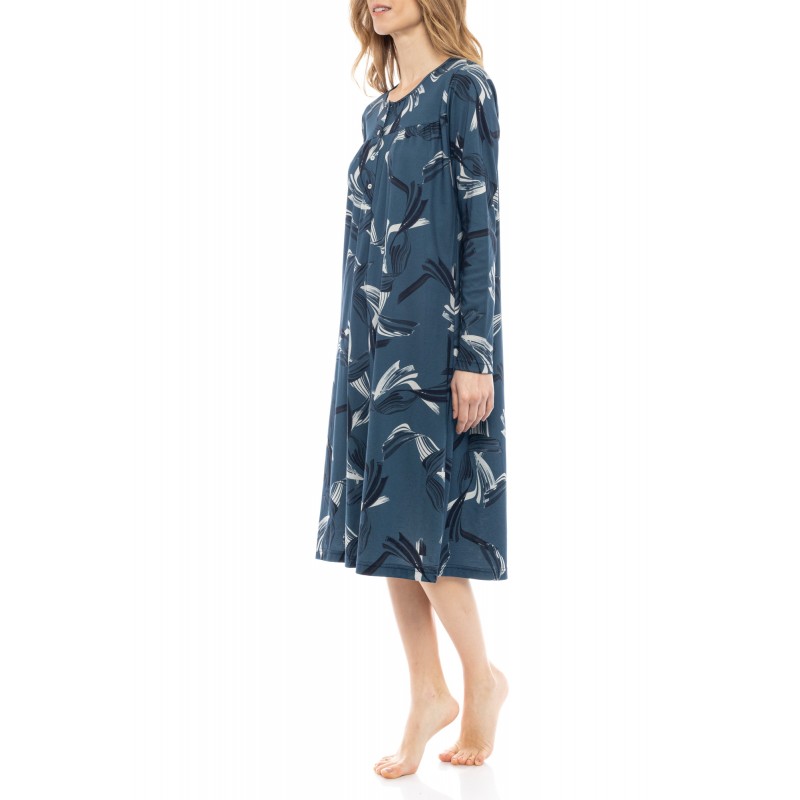 W1169 - Type - NIGHTGOWN BLUE LEAF CLASSIC- (W1169)