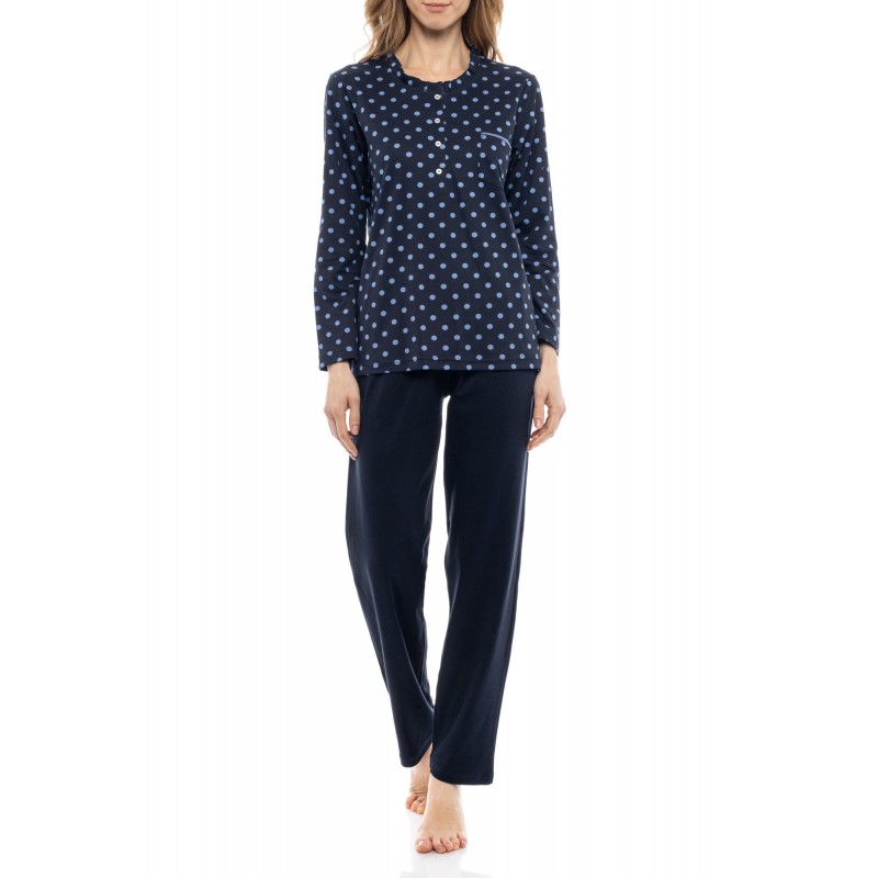 W1176 - Type - PYJAMA BLUE DOT- (W1176)