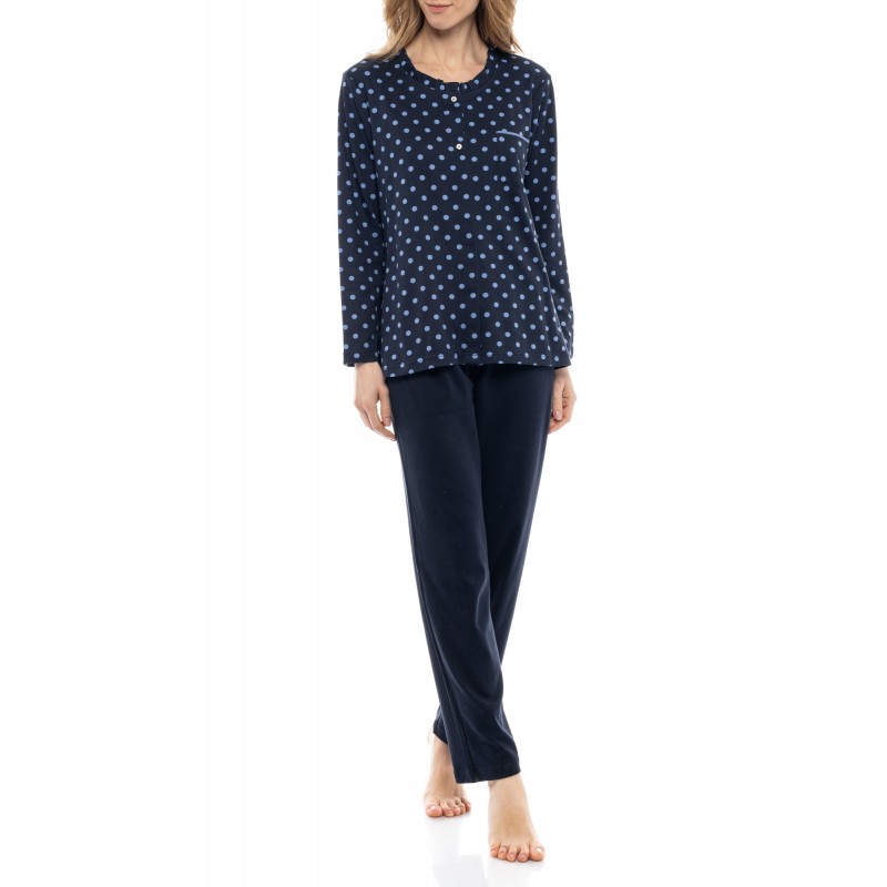 W1178 - Type - PYJAMA BLUE DOT- (W1178) W1178 - Type - PYJAMA BLUE DOT- (W1178)