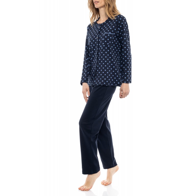 W1178 - Type - PYJAMA BLUE DOT- (W1178) W1178 - Type - PYJAMA BLUE DOT- (W1178)