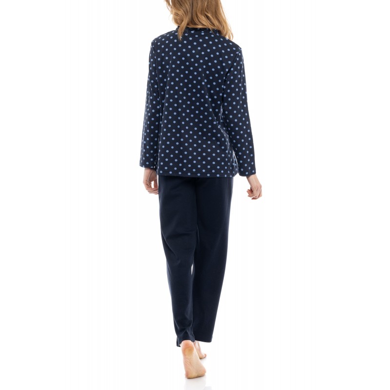W1178 - Type - PYJAMA BLUE DOT- (W1178) W1178 - Type - PYJAMA BLUE DOT- (W1178)