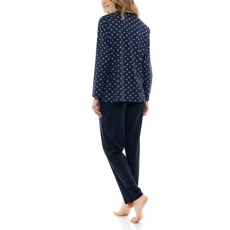 W1178 - Type - PYJAMA BLUE DOT- (W1178) W1178 - Type - PYJAMA BLUE DOT- (W1178)
