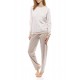 W1199 - Type - PYJAMA BEIGE WHITE LEO- (W1199) W1199 - Type - PYJAMA BEIGE WHITE LEO- (W1199)