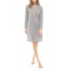 W1211 - Type - NIGHTGOWN GREY LEAF- (W1211) W1211 - Type - NIGHTGOWN GREY LEAF- (W1211)