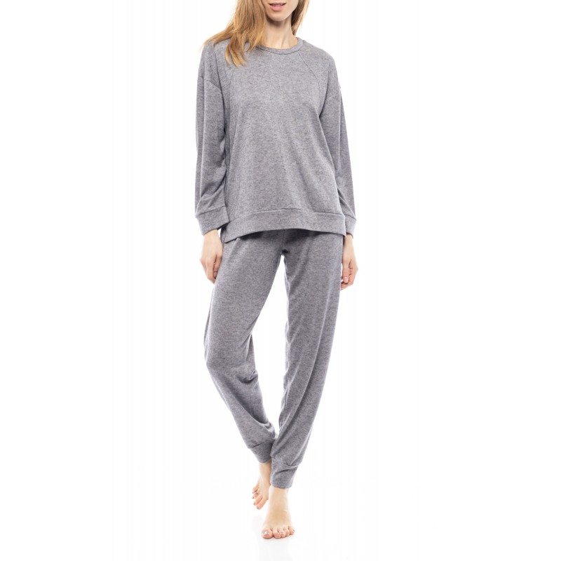 W1217 - Grey - HOMEWEAR SOFT NATURAL- (W1217)