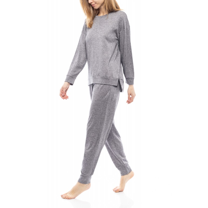 W1217 - Grey - HOMEWEAR SOFT NATURAL- (W1217)