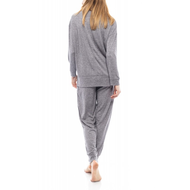 W1217 - Grey - HOMEWEAR SOFT NATURAL- (W1217)