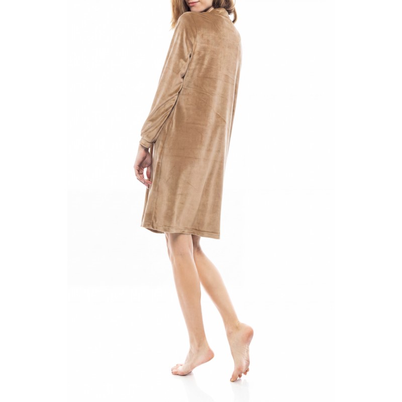 W1233 - Skin - NIGHTGOWN SOFT VELVET - (W1233) W1233 - Skin - NIGHTGOWN SOFT VELVET - (W1233)