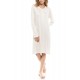 W1248 - Yacht Blue - NIGHTGOWN SOLID MERCERSIZED- (W1248) W1248 - Yacht Blue - NIGHTGOWN SOLID MERCERSIZED- (W1248)