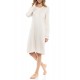 W1248 - Yacht Blue - NIGHTGOWN SOLID MERCERSIZED- (W1248) W1248 - Yacht Blue - NIGHTGOWN SOLID MERCERSIZED- (W1248)