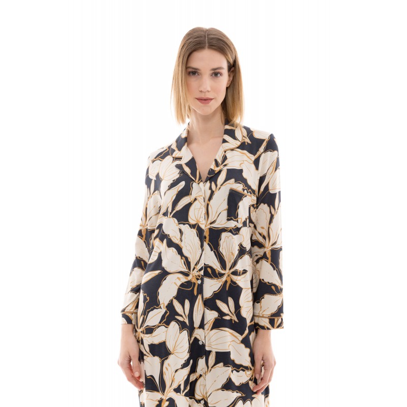 W1331 - Type - NIGHTGOWN BUTTONED GOLD LEAF- (W1331) W1331 - Type - NIGHTGOWN BUTTONED GOLD LEAF- (W1331)