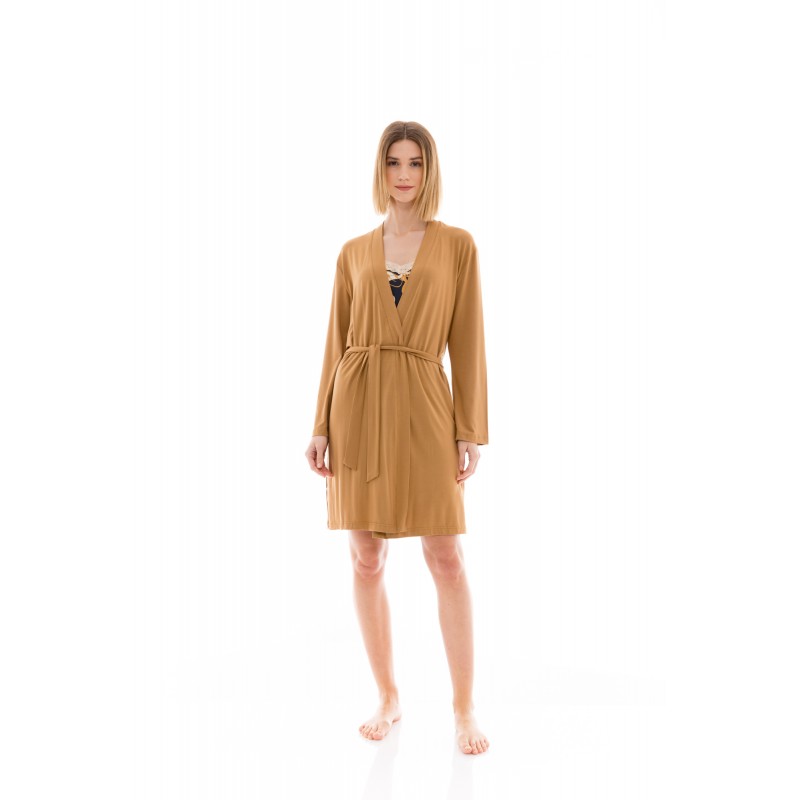 W1336 - Type - NIGHTGOWN SET 2PCS GOLD LEAF- (W1336)