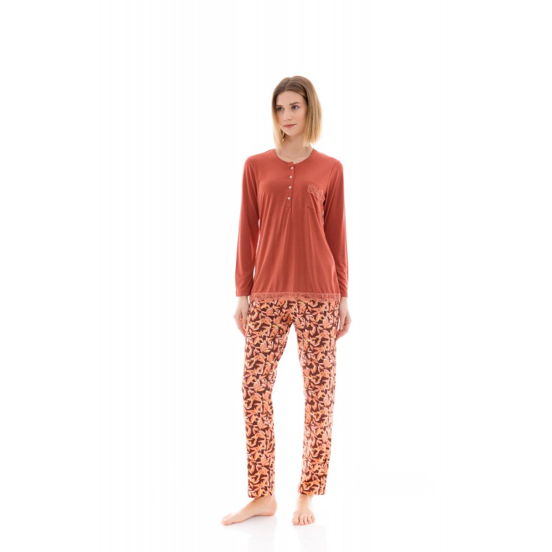 W1347 - Type - PYJAMA BRONZE LEAF- (W1347) W1347 - Type - PYJAMA BRONZE LEAF- (W1347)