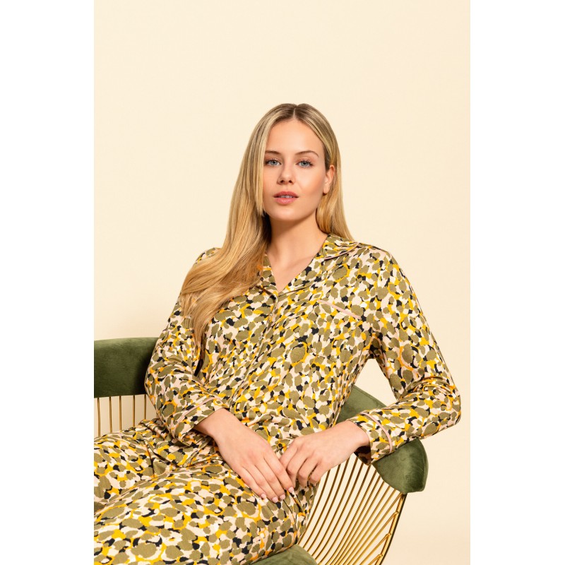 W1351 - Type - PYJAMA BUTTONED NATURE- (W1351) W1351 - Type - PYJAMA BUTTONED NATURE- (W1351)