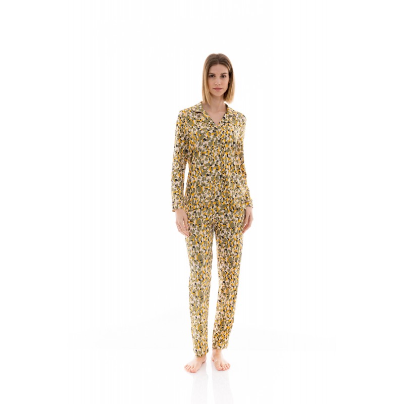 W1351 - Type - PYJAMA BUTTONED NATURE- (W1351) W1351 - Type - PYJAMA BUTTONED NATURE- (W1351)