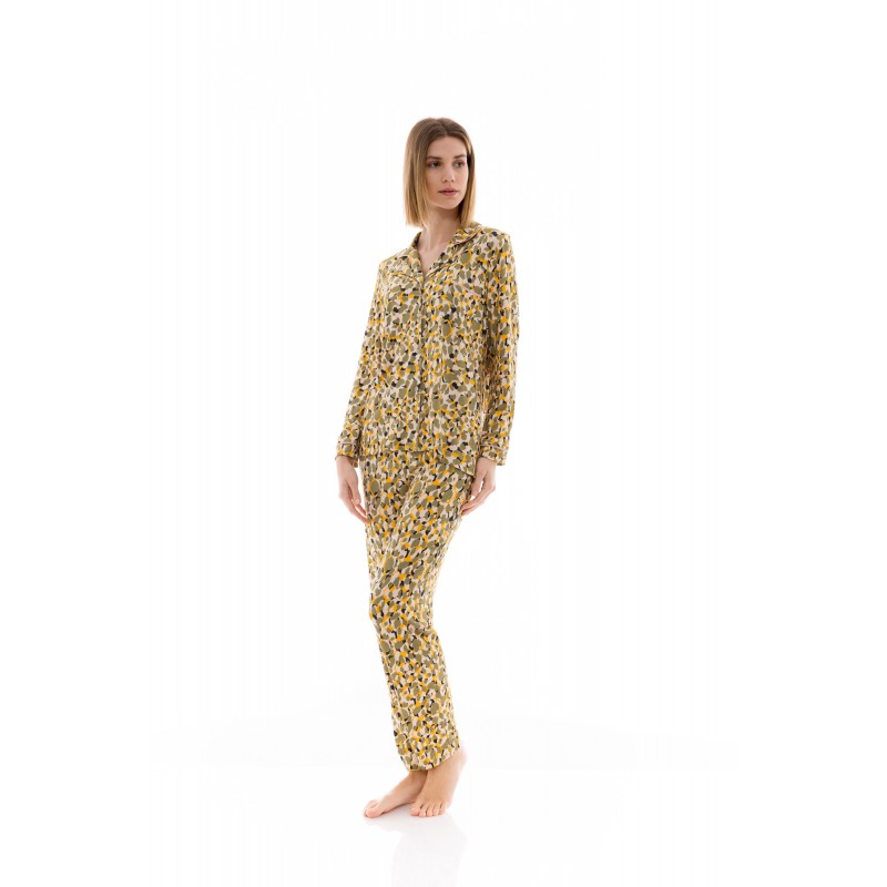 W1351 - Type - PYJAMA BUTTONED NATURE- (W1351) W1351 - Type - PYJAMA BUTTONED NATURE- (W1351)