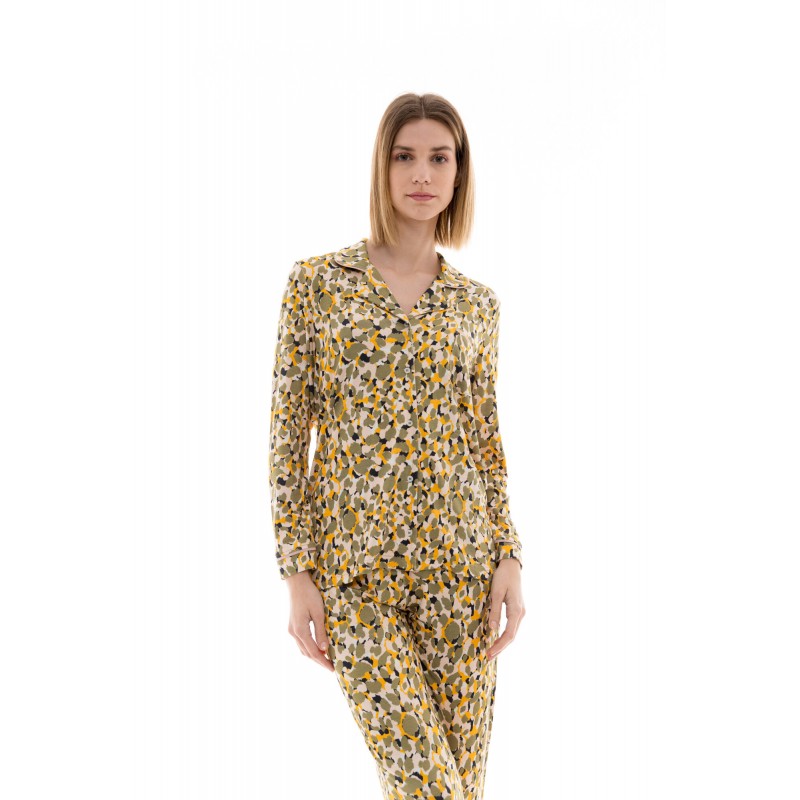W1351 - Type - PYJAMA BUTTONED NATURE- (W1351) W1351 - Type - PYJAMA BUTTONED NATURE- (W1351)