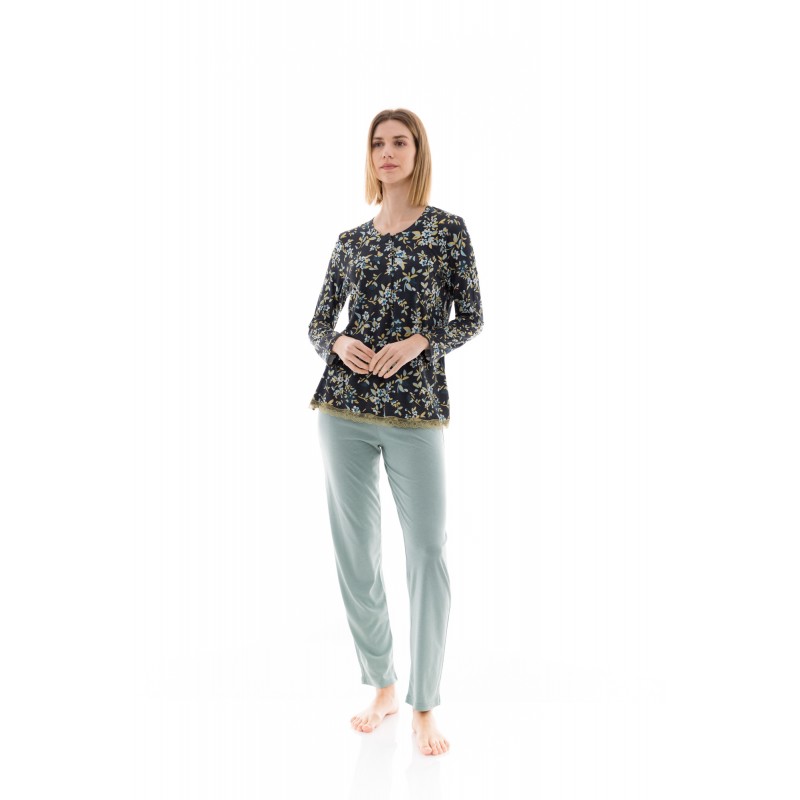 W1361 - Type - PYJAMA MINT NIGHT- (W1361) W1361 - Type - PYJAMA MINT NIGHT- (W1361)